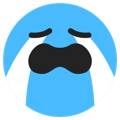 tiktok emoji Cry transparent background