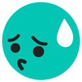 tiktok emoji Embarrassed transparent background