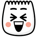tiktok emoji Excited transparent background