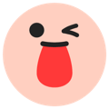 tiktok emoji Funnyface transparent background