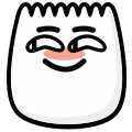 tiktok emoji Hehe transparent background