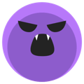 tiktok emoji Shout transparent background
