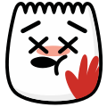 tiktok emoji Slap transparent background