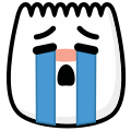tiktok emoji Tears transparent background