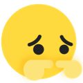 tiktok emoji Wronged transparent background