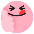 tiktok emoji Yummy transparent background